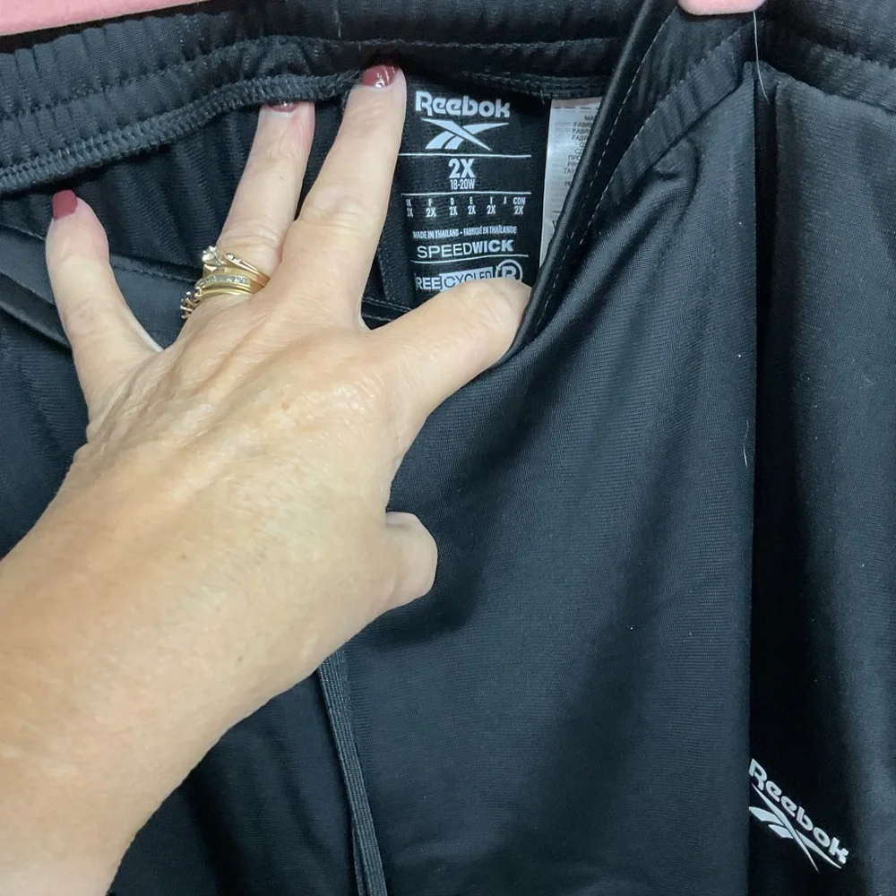 Reebok Black Speedwick Pants - Picture 3 of 5